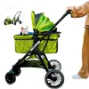 Carriers Load 20KG Detachable Stroller Foldable Car Basket Universal Wheel Pet Trolley Outdoor Travel Cat Dog Large Cart