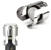 Portable Stainless Steel Wine stopper Vacuum Sealed Wine Champagne Bottle Stopper Cap LLA8924