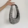 Evening Bags Sequins Circular Handle Bag Women Elegant Designer Diamonds Round Red Clutch Purse Ladies Chic Handbag Party