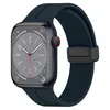 14 Colors Rubber Strap For Apple watch ultra band 49mm 44mm 45mm 41mm 40mm 42mm 38mm 45 mm Silicone Magnetic Bracelet iWatch Series 8 se 7 6 5 3