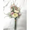 Dekorativa blommor falsk pastoral setaria doftande krysantemum hem trädgård dekorera konstgjorda växter bonsai storblad hortensia