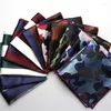 Men's Suits 21 Vintage Plaid Men's Slim Fit Cotton Handkerchief Suit Pocket Square