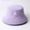 Breda brimhattar Kangol Solid Color Handduk Material Fisherman Hat For Women and Men Spring Autumn Hip Hop Trend Par Casual Bucket Hat Unisex