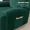 Chair Covers Stretch Recliner Sofa Cover Soft Velvet Lazy Boy Armchair Elastic Non Slip All-inclusive Slipcovers for Living Room 230428