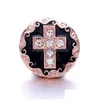 Verschlüsse Haken Strass Gadget Kreuz 18 mm Druckknopf-Charms für Druckknöpfe Diy Schmuckzubehör Lieferanten Geschenk Tropfenlieferung Komponenten Dhbsu