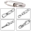 5 PCSCARABINERS SZYBKIE LINKI BEZPIECZEŃSTWO Snap Block Lock Carabiner ze stali nierdzewnej na zewnątrz kemping pieszy