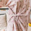 Ethnische Kleidung Männer Frauen Home Indoor Baumwolle Pyjama Set im japanischen Stil Kimono Yukata Bademäntel Paare Nachtwäsche Spa Sauna Roben Tops Hosen