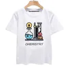 Homens camisetas Químicas Moletom Engraçado Ciência Árvore de Natal Menino Menina Camisetas Exclusivas Para Homens Tops Tees Engraçado Chegada Gráfico Casual 230428