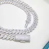 Vends Iced Out Cuban Link Vvs Diamond Hip Hop 10mm Moissanite Cuban Chain