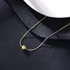 Designer Luxury 18k Plating Gold Ball Sexy Pendant Necklace Women Fashion Brand s925 Silver Necklace Charm Female Collar Chain Luxury Jewelry Valentine's Day Gift