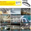 UFO LED High Bay Light 100W 200W 300W US Hook 5 Cable Industrial