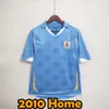 Uruguay Soccer Jerseys National Team Retro 2010 home L.suarez E.cavani F. Valverde N. Nandez J.M.Gimenez De La Cruz Retro 2010 jersey Football