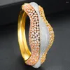 Halskette Ohrringe Set Luxus Fein Disco Stapelbare Armreif Ring Sets Für Frauen Hochzeit Aretes De Mujer Modernos 2023