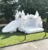 4x4x3m kommersiell full PVC -trampoliner Uppblåsningsbart slottbröllop av studsning med torr bild Uppblåsbart bouncy party center gratis fartyg till din dörr