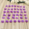 Baking Moulds 40PCs Plastic Alphabet Letter Number Fondant Cake Biscuit Mould Cookie Cutters And Stamps DIY Mold