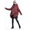 Coats 2020 New Fashion Women's Down Jacket Cloaks European Designer Asymmetric Length Winter Coat Female Parkas plus size outwear