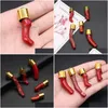 Pendentif Colliers En Gros Corail Perle Branche Forme Naturel Rouge Charmes Pour Faire Diy Jewerly Collier Cadeau 8X3010X40Mm Drop Dhgarden Dhnfz