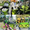 Carriers Load 20KG Detachable Stroller Foldable Car Basket Universal Wheel Pet Trolley Outdoor Travel Cat Dog Large Cart