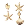 Brincos pendentes concha concha joias de praia presentes para mulheres meninas no dia dos namorados/aniversário/aniversário/dia das mães