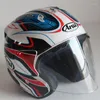 Hełm motocyklowy Hełm pół otwarty twarz mężczyźni kobiety Casco vintage skuter Jet Retro Pare Moto Cascos Capacete