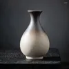 Vasi retrò creativi fatti a mano in ceramica alla moda con ornamenti in ceramica grossolana fiori idroponici ornamenti per la casa vaso ins