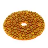 Polijstpads 5PCS 4Inch Diamond Polishing Pad Premium Copper Bond Wet Polishing Pads For Granite Marble Concrete Floor Grinding Discs