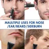 Clippers Trimmers Pritech USB Isi Ulang Pemangkas Rambut Hidung untuk Pria Portabel Gunting Telinga Alat Cukur Pisau Wanita Epilierer 230428