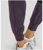 Активные брюки с твердым цветом женщин спортивные брюки Комплексные тренировочные тренировки йога леггинс в дышащий хрустящий шнур
