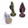 Bolsas de joias Virgin Virgin Mary Metal Modelo Estátua Oração Religiosa Miniaturas Pastais Figuras