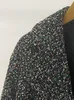 Elbise 2022 Sonbahar Kış Kadınları Twill Tweed Casual Ceket veya Mikroakare Şortları Bayanlar Çift Kaynaklı Kat Kısa Pantolon