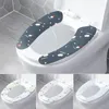 Toiletstoelhoezen bedekken universeel wasbare herbruikbare close stool wc mat sticker bidet accessoires