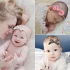 Baby-Nylonstirnband-Säuglingsleopard der Haar-Zusatz-20pc/lot beugt Kleinkind-Tiara-Geschenk-Verband-Punkt-Bogen