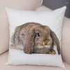 枕カバー枕カバーソファカーの家の装飾ペット動物ポリエステル