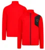 2023 F1 Red Team Jacket Formule 1 Marque Veste Softshell Coupe-Vent pour Hommes Automne et Hiver Coupe-Vent Chaud Zip Up Vestes Coupe-Vent