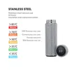 Tumblers 500 ml Creatieve slimme diamant thermosfles roestvrijstalen waterfles voor meisjes draagbare vacuümkolven Coffee Thermos Cup 230503