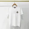 klassisk designer t shirt sommar kort ärm jeans broderi män tshirt tee mens kläder