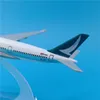 Flygplan Modle 16cm 1 400 Skala 350 A350 Plane Model Alloy Air Cathay Pacific Airlines Aircraft Plane Collection Barn Kollektioner 230503