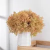 Fiori decorativi 12 pezzi Simulazione Flower Simple Plastic Plastic Misty Mbristo Rime DECORAZIONE