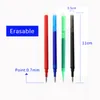 Ballpoint Pennen 50 PCSSet 07 mm Wissenbare vulling Rod Magic Gel Blauw Black Ink 8 Color Office Stationery Writing Supplies 230503