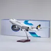 Aircraft Modle B747 Lufthansa Airplane Model Toy 1/150 Airline 747 Plane Model Light and Wheel Landing Gear Plastic Resin Plane Model 230503