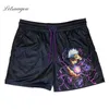 Shorts maschile Anime Jujutsu Kaisen Shorts Manga Shorts Shorts Shorts Fitness Satoru Gojo 3D Stampa 3D Shorti a tavola a maglia a secco rapido J230503