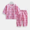 Pajamas Children's Pajamas Sets Summer Air-conditioned Clothes for Girls Boys Sleepwear Baby Underwear Suit Toddler Pijama 1-10T 230503