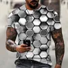 Hip Hop Sportwear Punk Sıradan Sonbahar Erkekler Serin Şövalye Templar 3D T-Shirt 002