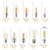 A60 Retro Edison Globe Led Birne E14 E27 Warmweiß 2700K Vintage Ampullenlampe Klarglas Filament Dimmbar