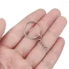 Keychains Eye Pins Diameter 25mm Crafting Tool Key Chains Kits DIY Accessories Keyring With Screws Jewelry Making