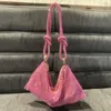Shoulder Bags Handbags for Women Clutche Evening New Main Femme Silver Pink Rhinestone Bag Party Wedding Luxury Designer Handbag 230426