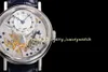 ZF 7097 Tradition Helautomatisk omvänd Jump Second Hand Luxury Men's Watch, 505 SR1 Mechanical Movement 40mmx11.65, Silver Gary