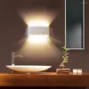 Wandlampen Moderne LED -verlichtingsarmaturen Waterfool Buiten Lamp Slaapkamer Wandlamp Living Room SCONCE ALUMINUM LAMPARA PARED LICTING
