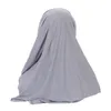 Исламский хиджаб женщины -мусульманин Один кусок амира кросс -платчик с турбан