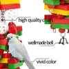 Toys Bird Parrot Toy Bird Swing Toys Söta banan Troe Parrot levererar papegoja Träning Interaktiva tugga leksaker papegoja tillbehör